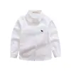 Camisas para Niños, Camisas de Manga Larga para Niños, 3-14 Años, Primavera y Otoño, Cuello Camisero, Dibujos Animados, Casual, Niños de Edad Media y Mayores, Uniformes Escolares para Niños, Tallas Pequeñas y Medianas