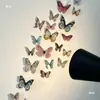 Adesivo de Parede Estéreo 3D Borboleta Cobertura de Manchas Adesivo de Parede à Prova de Umidade Decoração de Quarto