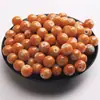 Cuentas redondas acrílicas degradadas de 8 mm, cuentas de tinta de imitación cerámica, accesorios para pulseras, pendientes, broches, cadenas de teléfono DIY