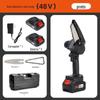 Motosserra Elétrica a Lítio de 4 polegadas 6 polegadas, Motosserra Elétrica Portátil Recarregável, Ferramenta Doméstica de Jardim, Exclusivamente para Comércio Exterior, Dropshipping para Derrubada