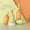 Frasco de álcool em gel tipo pump de 500ml, frasco de loção corporal e gel de banho, material de embalagem para suprimentos de animais de estimação, frasco de shampoo