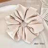 Scrunchie de Renda Estilo Coreano para Mulheres 2026 Novo Estilo Elástico de Cabelo Estilo Preguiçoso Corda de Cabelo Grande Acessório para Coque Flor de Cabelo