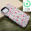Funda de Teléfono Floral Fresca Estilo Coreano Estilo Ins para Apple 18 Pro Funda con Película Dos en Uno Cubierta Protectora para iPhone 17