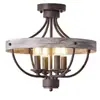 Candelabro Retro Personalizado, Lámpara para Comedor, Pasillo de Entrada, Vestidor, Estilo Wabi-Sabi, Decoración Suave Sencilla para Casa de Huéspedes, Lámpara de Techo para Vestíbulo