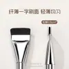 Set de 3 en 1 de Polvera Negra con Forma de Piña Xierui con Brocha Plana para Base, Brocha de Maquillaje Ultra Suave y No Absorbente