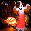 Inflable Brillante de Halloween Inflable Fantasma Exportación Navidad Halloween 2.4 Metros Halloween Dibujos Animados Iluminación Modelo Inflable