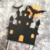 Decoração de Halloween Topo de Bolo Abóbora Morcego Bruxa Fantasma Halloween Decoração de Bolo de Halloween