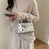 Bolso Cuadrado Pequeño Texturizado de Alta Calidad al por Mayor para Mujer, Nuevo Estilo Primavera 2026, Bolso de Hombro de Lujo Ligero y Elegante, Bolso Cruzado para el Trabajo