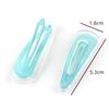 Pinza de clip Bb para Niños y Adultos DIY Gota de Agua 5cm Color Caramelo Transparente Gelatina Plástico Colorido Accesorios para Pinzas de Pelo Lindos