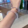 Pulsera de Jade de Estilo Chino Nueva al por Mayor Pulsera de Cuarcita Blanca de Grado A Natural Pulsera de Jade Blanco Joyería para Mujer