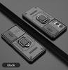 Para OPPO a3x case de celular com anel de urso de batalha OPPO K12X versão internacional case de celular com janela de empurrar