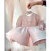 Vestido de Cumpleaños Estilo Coreano para Bebé de Un Año 2026 Verano Nuevo Manga Larga Lindo Dulce Vestido Infantil para Actuación en Jardín de Infancia Suministro del Fabricante