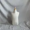 Adereços de Modelo Infantil, Manequim de Meio Corpo Coberto com Tecido, Alfinetável, para Exibição em Loja de Roupas Infantis, Manequim de Corte de Vestuário, Espuma