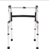 Envío gratis SF Express, en stock al por mayor andador de aleación de aluminio para ancianos con ruedas y cojín de asiento, ayuda para caminar de cuatro patas