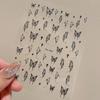 Pegatinas Líquidas de Mariposas para Uñas Famosas en Internet Adhesivo Plano Mariposa Hueca Pegatinas para Uñas DIY Decoraciones Dh489