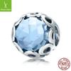 Veloko estilo coreano plata de ley charm creativo cuentas sueltas accesorios de plata de ley s925 femenino SCC755