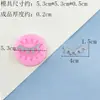 Molde de Silicona Ojos, Orejas, Cuernos de Pegaso Unicornio para Decoración de Pasteles de Chocolate Fondant DIY Silicona de Grado Alimenticio