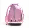 Bolsa Transparente para Gato Mochila de Grande Espaço Cápsula Espacial Bolsa para Pet Saída Portátil Respirável Confortável Mochila para Gato Lote Pelo