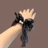 Pinza de Pato con Lazo de Encaje Francés para Mujer, Pinza Retro Estilo Celebridad de Internet para Flequillo Lateral, Nuevo Elegante Accesorio para el Cabello