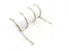 Venta caliente de comercio exterior accesorios colgantes de collar de acero inoxidable 316L opción de múltiples tamaños collar de cadena o con cuentas