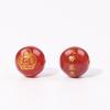 Ágata roja dorada ocho cuentas Guardianes pulsera tejida a mano cuerda cuentas sueltas di material pulsera de moda cuentas de barril