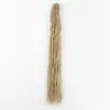 Peluca Trenzada Fina Africana de Fibra Sintética Transfronteriza de Tres Hilos Trenzas Zizi Cabello Largo Rizado de Ganchillo Extensiones de Dreadlock Peluca