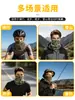Polaina de Malla Transpirable para Ciclismo, Máscara de Seda Helada para Ciclismo al Aire Libre, Estampado de Camuflaje, Protección UV, Protector de Cuello contra el Sol