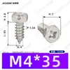 Tornillos Autoperforantes Phillips de Cabeza Avellanada Hexagonal Externa de Acero Inoxidable 304 M3~M8 Estándar Nacional Gb9456 Tornillos Autoperforantes Phillips Hexagonales