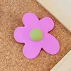 Versão coreana de clipe de cabelo de flor de cor fluorescente doce para crianças, clipe BB para meninas, clipe de cabelo, franja de bebê, cabelo quebrado, clipe lateral