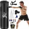 Sacos de Pancada Vazios para Pendurar, Sacos de Pancada de Taekwondo e Boxe, Sacos de Pancada de Sanda para Crianças, Sacos de Pancada de Muay Thai para Fitness em Casa