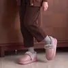 Nuevas Pantuflas de Algodón con Suela Gruesa 2026 con Polar Añadido y Espesor, Zapatos para el Hogar para Personas Mayores, Se Pueden Usar al Aire Libre, Cálidas, Sensación como de Nube, Pantuflas de Algodón que Cubren el Talón