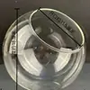 Jarrón de micro paisajismo de vidrio de borosilicato alto con boca inclinada, botella ecológica para suculentas, recipiente para paisajismo con musgo DIY, venta al por mayor transfronteriza