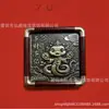 Nuevo Adorno de Escritorio de Oro Puro 999 Zodiaco Pintura Frotada de Bronce Marco de Fotos Adorno Regalo de Empresa Se Puede Enviar Directamente