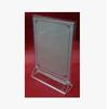 [Suministro directo de fábrica] Letrero de mesa orgánico A5 de 15 * 20 CM, soporte de exhibición de tarjetas de mesa, tarjeta de vino 2905