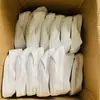 Zapatos de lona blanca con base de PVC, zapatos de toalla con base de PU, zapatos de lona de toalla ESD para taller libre de polvo