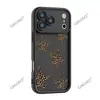 Funda Creativa con Estampado de Leopardo y Estrellas para Teléfono Apple 18Pm Funda Protectora de Silicona para Teléfono 16Plus Funda Suave Mate Anticaídas