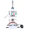 Máquina Neumática de Prensa Térmica Jm-R185 Máquina de Prensa para Gorras Equipo de Prensa Térmica para Visera de Gorra Planchado de Unión de Patrón de Transferencia Térmica Impresión