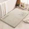 Nueva Alfombrilla Absorbente para Suelo de Baño, Alfombrilla Esponjosa Antideslizante para Entrada, Alfombrilla Gruesa de Espuma Viscoelástica para Inodoro, Suave al por Mayor
