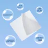 Folhas Absorventes de Cor para Roupas, Anti-Mistura de Cores, Folhas Anti-Estáticas para Lavanderia, Lavagem Mista Sem Preocupações, Folhas Anti-Manchas, Folhas Mestre de Cor para Lavanderia