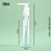 Botellas de loción en stock al por mayor, botellas de champú, botellas de desinfectante de manos, botellas de plástico transparente, botellas con dispensador de presión, botellas de plástico para envases