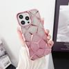 Cubo de agua con purpurina de galvanoplastia de alta calidad para funda de teléfono móvil Apple 16 15proamx a prueba de caídas 13 creativo iPhone14