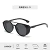 Nuevas gafas de sol redondas de doble puente moda para hombre gafas de sol polarizadas HD mujeres fabricantes venta al por mayor personalizada espejo de ciclismo venta al por mayor
