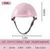 Nuevo Casco de Motocicleta Rosa para Perros y Gatos, Accesorio Deportivo para Exteriores con Orejas Expuestas