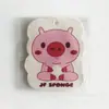 Algodón de Pulpa de Madera Comprimida para Lavar Platos Cocina Dibujos Animados Absorbente Impreso Toalla para Lavar Platos Desengrasante y Descontaminante Estropajo con Cordón