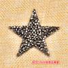 Atacado de fábrica uma variedade de estrela de cinco pontas strass resina strass cola quente patch de mapa T-shirt mapa quente malha strass roupas sapatos acessórios