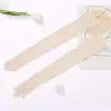Guantes de Seda para Mujer Haosangyuan, Guantes de Seda para Verano, Guantes de Protección Solar para Conducir, Extra Largos de Cinco Dedos 1280