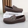 Sapatos Touca de Primavera para Homens 2025 Novos Sapatos Masculinos Tendência Plástico Casual Impermeável Antiderrapante Sapatos Masculinos Respiráveis Masculino Elegante