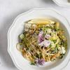 Tigela de Renda Bordada Estilo Europeu Ins Tigela de Cerâmica Branca Pura Tigela de Salada de Luxo Acessível Retrô Tigela de Iogurte Tigela de Sobremesa