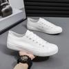 Zapatos de lona 2025 para hombre casual amantes zapatos de hombre coreanos de caña baja zapatos de pizarra pequeños clásico al por mayor zapatos vulcanizados