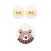 Set de Polveras Wanfei para Pulgar Esponja de Maquillaje Esenciales de Belleza Set de 3 Piezas Polvera Húmeda Forma de Gota de Agua Hidrofílica